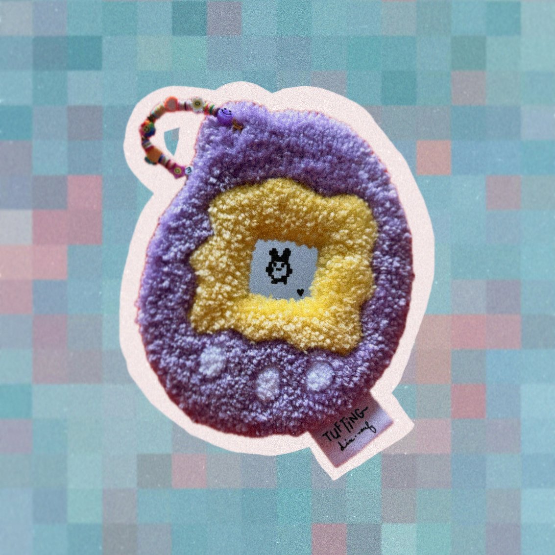 tapis-tufting-tamagotchi-violet