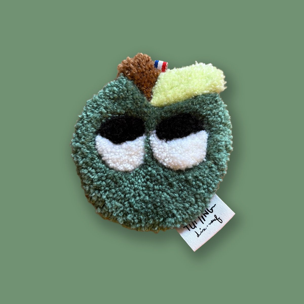 tapis-tufting-pomme-verte